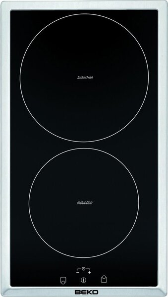 Beko HDMI 32400 DTX Piano Cottura Induzione 2 Fuochi 30 cm colore Nero