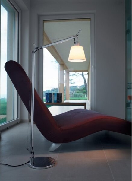 Lampada da terra Artemide, Metallizzato, Soggiorno, Alluminio