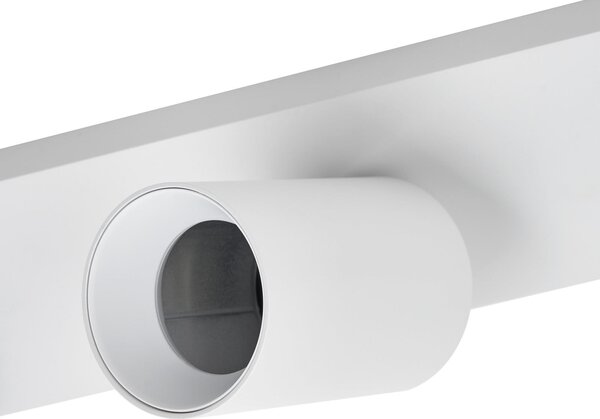 Plafoniera Arcchio, Brinja, dimmerabile, Bianco, Soggiorno, Alluminio, Moderno