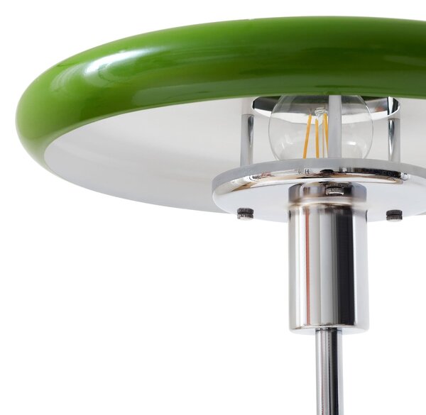 Lampada da terra Lindby, Branford, Verde, Soggiorno, Metallo, Vintage