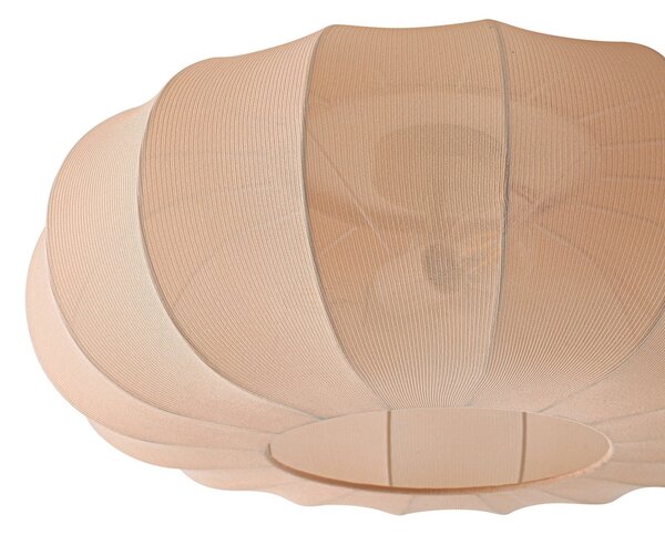 Plafoniera Lindby, Helin, dimmerabile, Beige, Soggiorno, Tessuto / Tessile, Scandinavo