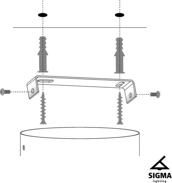 Lampada a sospensione moderna rotonda dorata a 3 tubi per soggiorno Sopel Laser 3xG9 3W Sigma Lighting