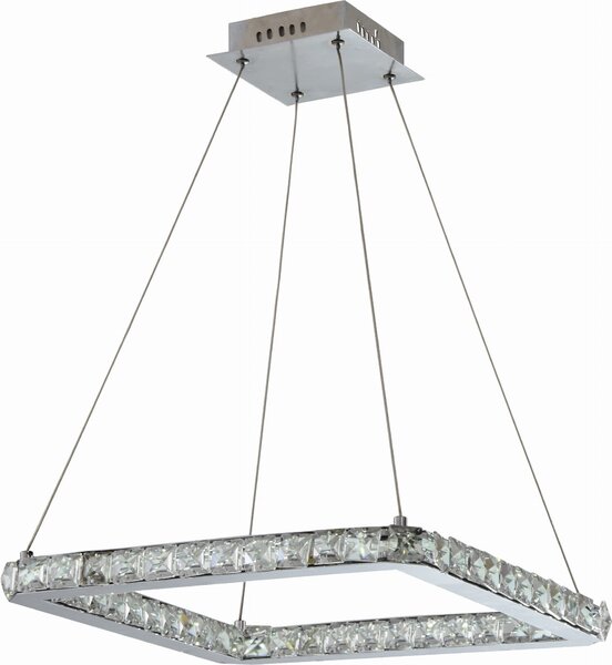 Candellux LORDS LED lampada a sospensione in cristallo 31-34854 cromo