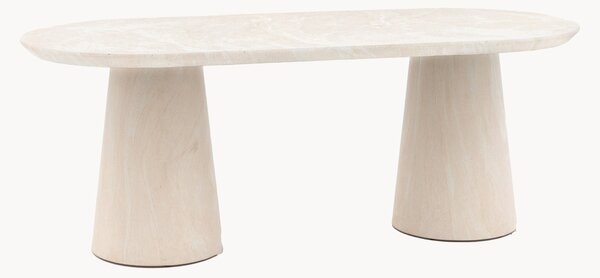 Tavolo ovale Pedra, 200 x 90 cm