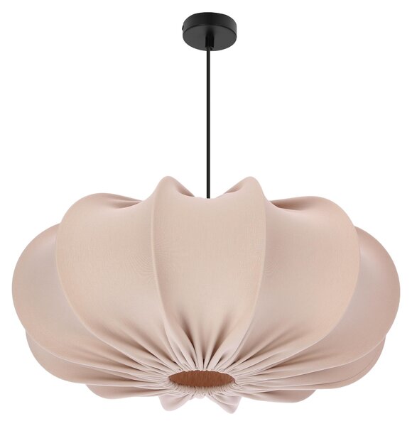 Lampada a sospensione di design CAFEE - 1xE27, 40W, 52cm, rotonda, nera / frappé
