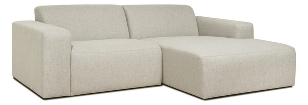 Divano con penisolare beige (angolo destro) Roxy - Scandic