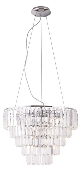 Lampadario MONACOP cromato 15xG9x40W in metallo, dimensioni: 150x60x60 cm, IP20, Maxlight