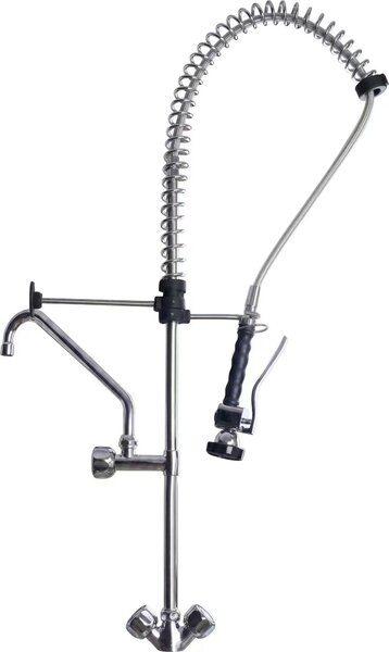 Doccetta professionale a collo di cigno + miscelatore PREMIUM - GOLDINOX
