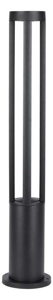 V-TAC VT-820 lampada led da giardino 10W fissaggio a terra 80cm nero IP65 bianco freddo 6400K - SKU 128333