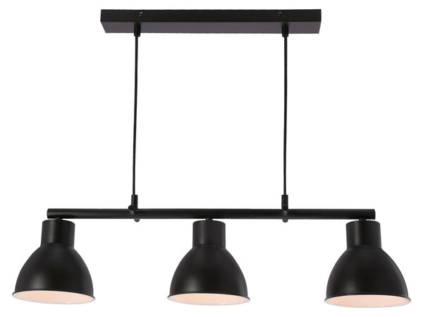Lampada a sospensione linea Inezz nera 3xE27x60W in metallo, dimensioni: 95x73x16 cm, IP20, Candellux