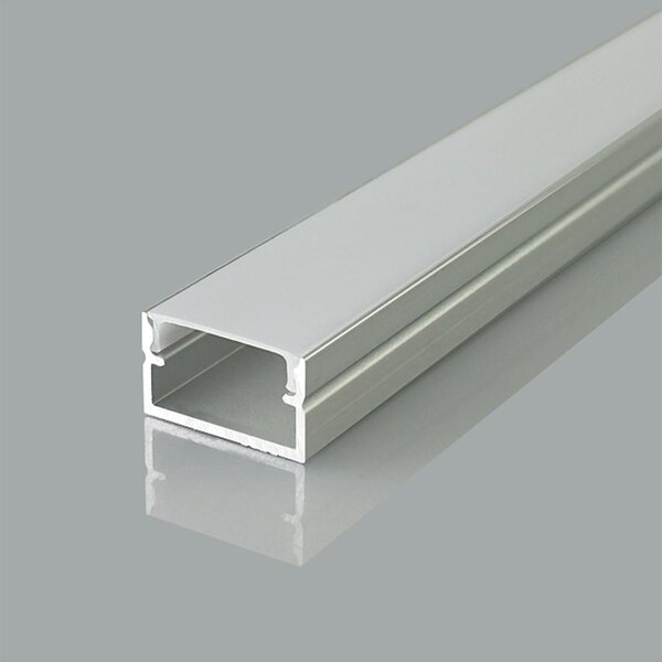 Striscia LED V-TAC - kit di montaggio - IP20 - argento