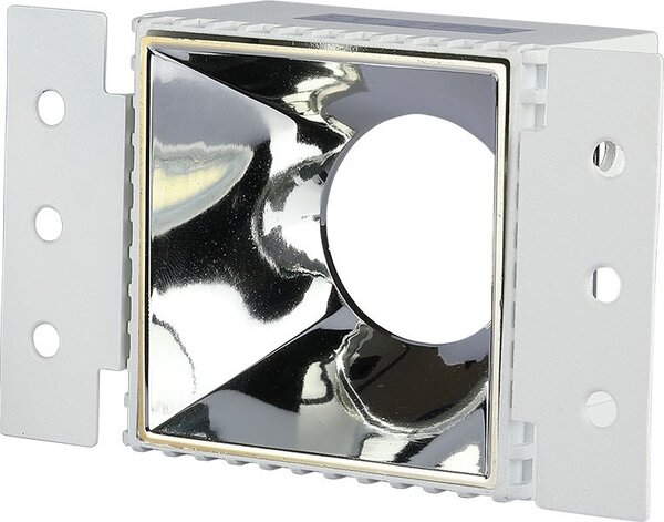 Faretto LED V-TAC - Riflettore - GU10 - Bianco + cromo