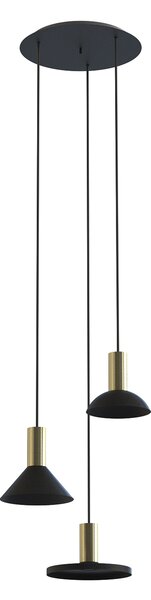 Nowodvorski HERMANOS lampadario a sospensione 8030 acciaio, nero
