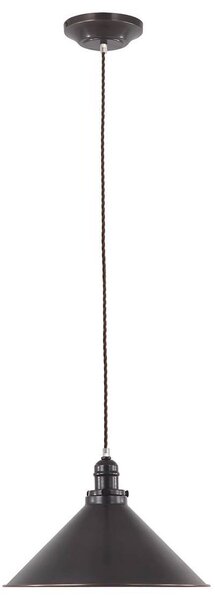 Lampada a sospensione Provence, bronzo anticato, 1xE27x60W, metallo, dimensioni: 23x37x37 cm, IP20, Elstead