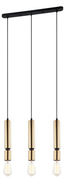 Italux Torla lampadario moderno nero PEN-5041-3-BKBR