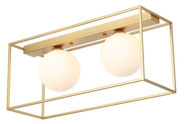 Italux Mediamo LED lampada da soffitto moderna bianca MXM-4582/2 GD
