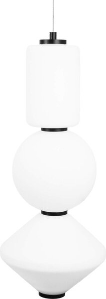 Lampada a sospensione LED AKIKO nera 16W, bianco caldo 1280 lm, metallo, dimensioni: 180x20x20 cm, IP20, Maxlight