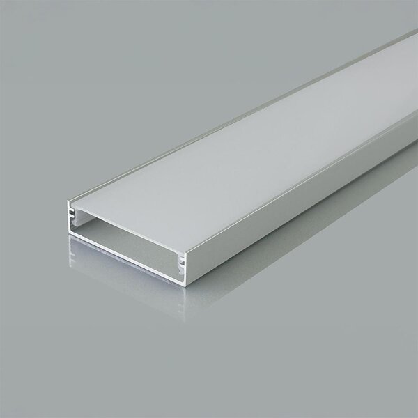Striscia LED V-TAC - kit di montaggio - IP20 - argento