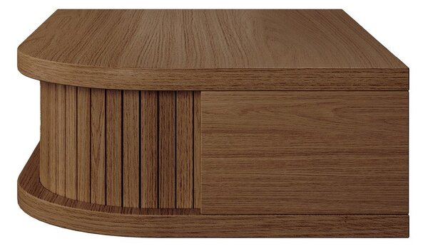 Comodino marrone con effetto noce Farsta – Woodman