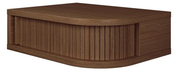 Comodino marrone con effetto noce Farsta – Woodman