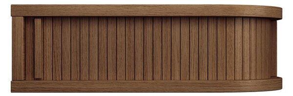 Comodino marrone con effetto noce Farsta – Woodman
