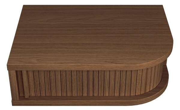 Comodino marrone con effetto noce Farsta – Woodman