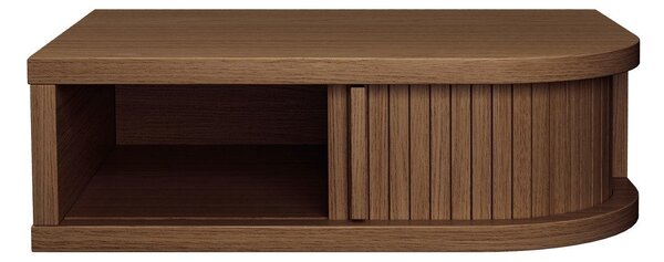 Comodino marrone con effetto noce Farsta – Woodman
