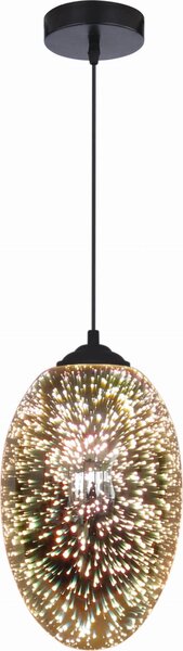 Candellux GALACTIC lampada a sospensione 31-56122 nero