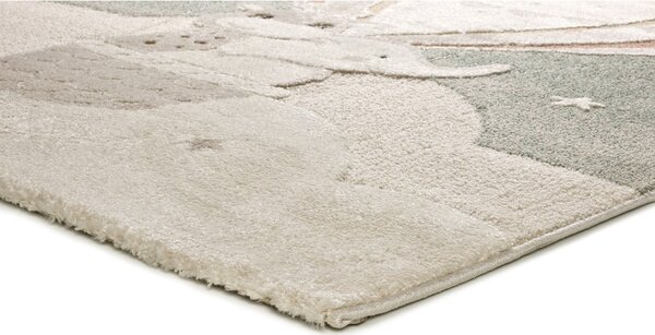 Tappeto per bambini verde/beige 120x170 cm Clown – Universal