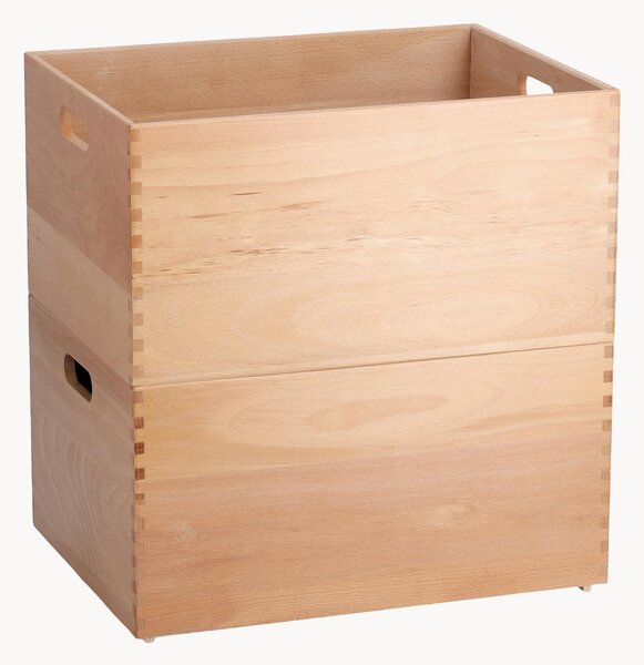 Set di 6 scatole in legno di faggio Ally