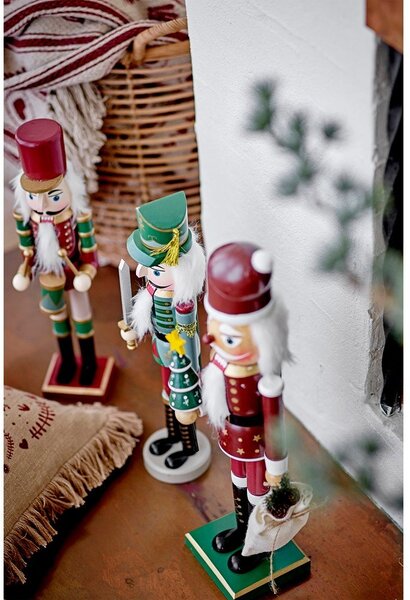 Statuette natalizie in set in legno 2 pz (altezza totale 38 cm) Darren – Bloomingville