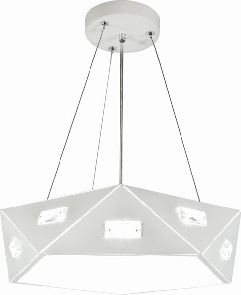 Candellux NEMEZIS lampadario 31-59147 bianco