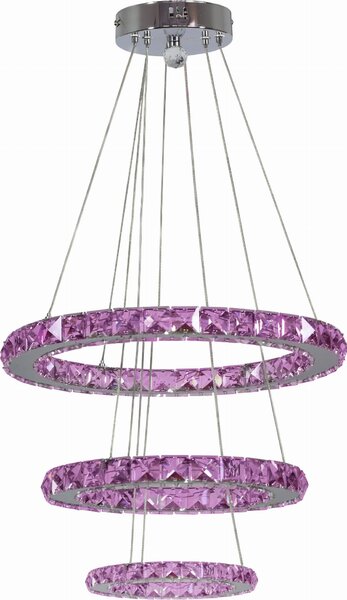 Candellux LORDS LED lampadario in cristallo 33-63090 cromo