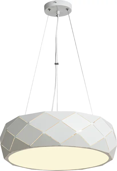 Lampada a sospensione Reus 3xE27 bianco LP-8069/1P WH Light Prestige