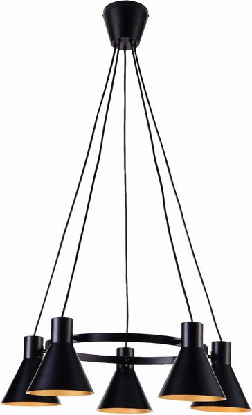 Candellux MORE lampadario 35-71163 nero