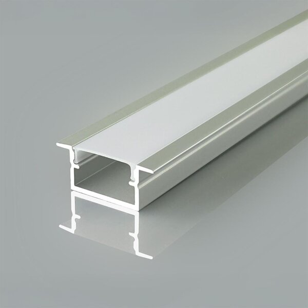 Striscia LED V-TAC - kit di montaggio - IP20 - argento