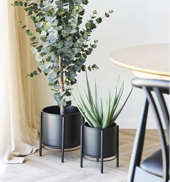 Set di coprivaso in metallo 2 pz Svarta – House Nordic