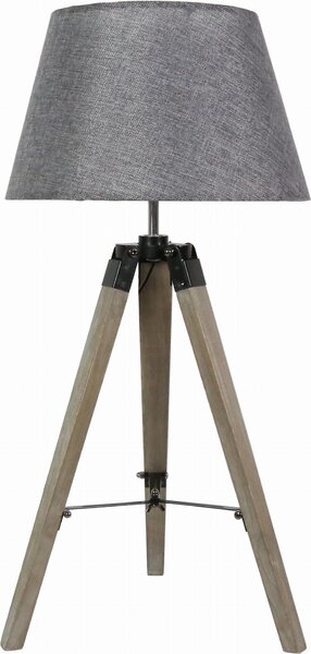 Candellux LUGANO lampada da tavolo 41-31150 legno naturale