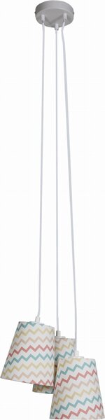 Candellux RIVER lampadario 33-62932 bianco