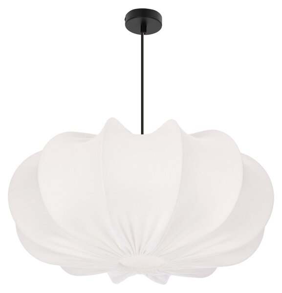 Lampada a sospensione di design CAFEE - 1xE27, 40W, 52cm, rotonda, nera / latte
