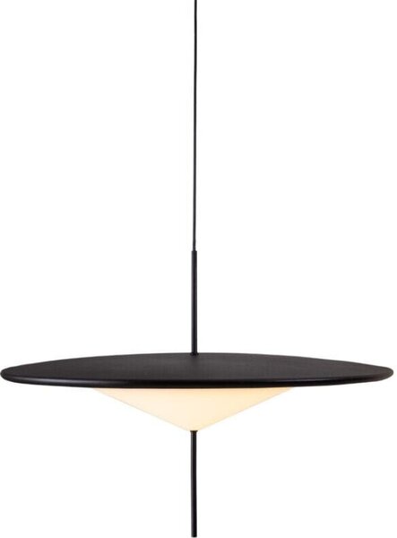 Lampada a sospensione LED CONE nera 37W, bianco caldo 2030 lm, metallo, dimensioni: 160x39x39 cm, IP20, Maxlight