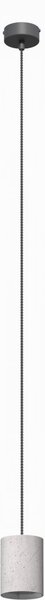 Lampada a sospensione SHY grigia 1xGU10x35W in cemento architettonico, dimensioni: 130x9x9 cm, IP20, Nowodvorski Lighting