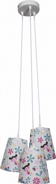 Candellux GIRL lampadario 33-62949 bianco