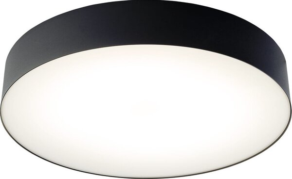 Plafoniera LED rotonda ARENA bianco e nero 18W, luce bianca neutra 1600 lm, plastica, dimensioni: 9 x 40,5 x 40,5 cm, IP20, Nowodvorski Lighting