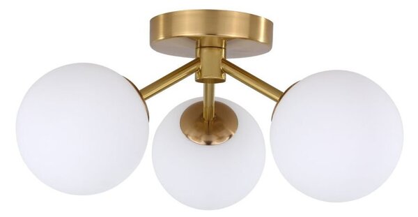 Lampada da soffitto Dorado oro-bianca 3xG9x40W in metallo, dimensioni: 17x36x33 cm, IP20, Light Prestige