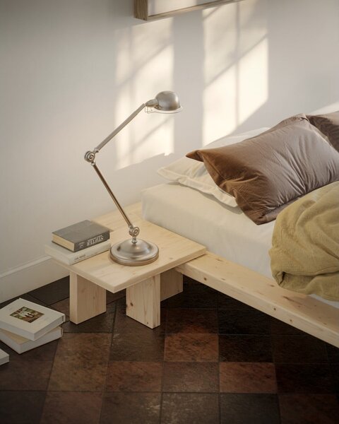 Comodino marrone in pino massiccio Japan – Karup Design
