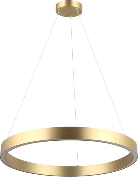 Lampada a sospensione LED Midway dorata 35W, bianco caldo 3850 lm, metallo, dimensioni: 126x60x60 cm, IP20, Light Prestige