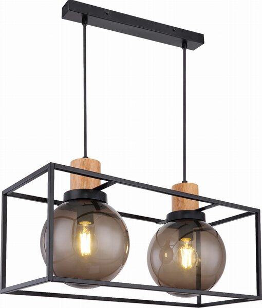 Candellux 2xE27 40W RETRO lampada a sospensione 32-00750