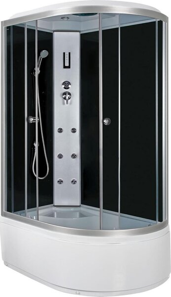 Kerra | cabina doccia - 120x80x220cm - 4mm - doccia benessere - doccia a vapore