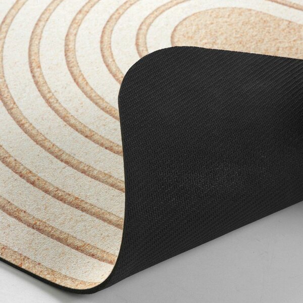 Tappetino per il bagno marrone chiaro 50x80 cm Adriel – douceur d'intérieur